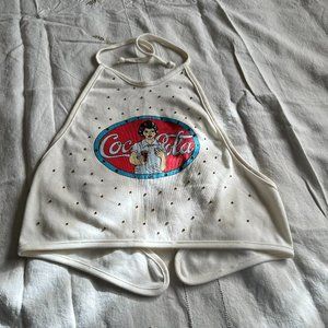 Vintage Halter w/Coca Cola "fun" logo